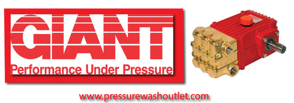 PUMP REPLACEMENT PARTS for GIANT PUMPS